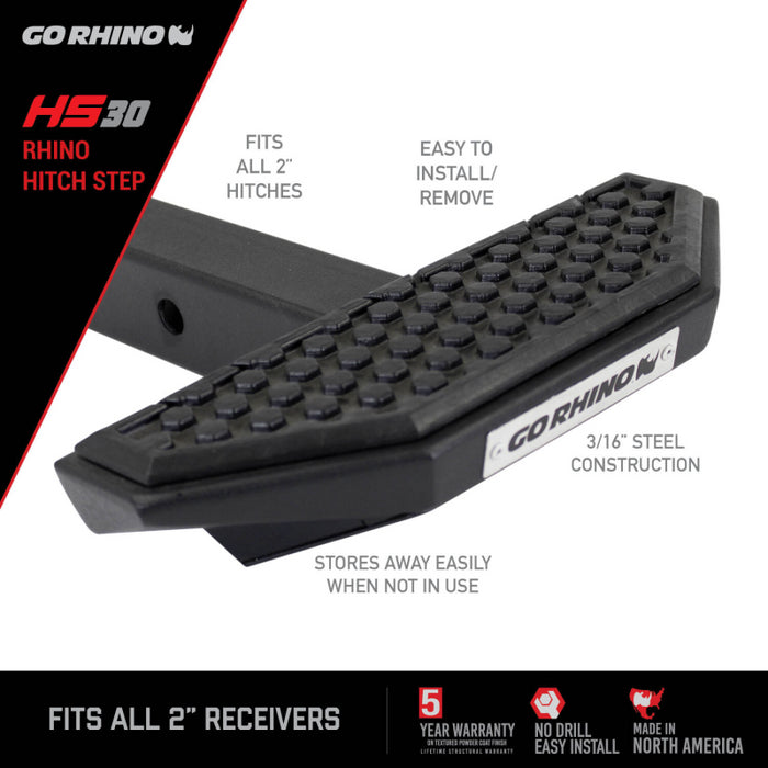 Go Rhino HS-30 Rhino Hitch Step Model HS3012T