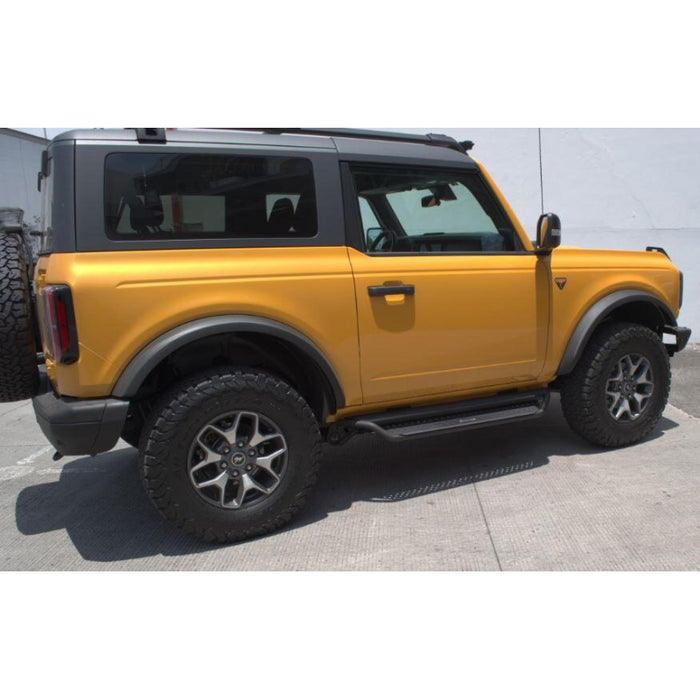 Go Rhino Dominator Xtreme D1 Running Baords with Rocker Panel Mounting Bracket Kit Model D14131T