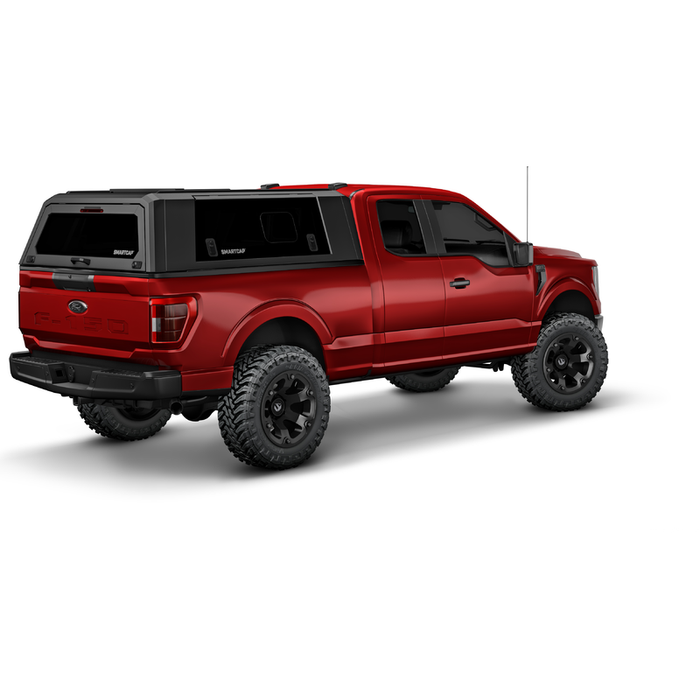 SmartCap Matte Black Truck Bed Cap EVO Sport Series w/ Vertical Locks Model EV0319-MB