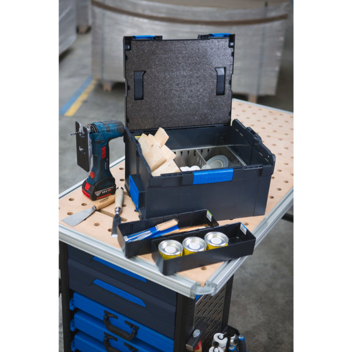 Sortimo L-BOXX 238 G Incl. Divider Set + Ib 2X6 H63  14 In x 17 In x 10 In Model 1000011145