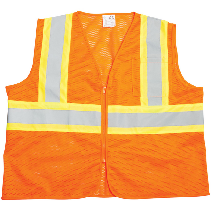 Performance Tool Class-2 High Visibility Safety Vest, 5XL Model 1986