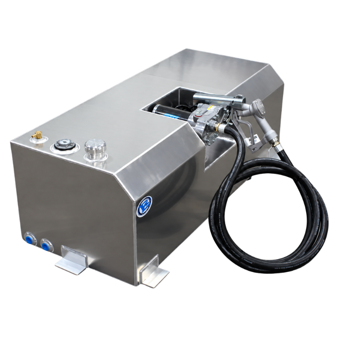 Boyd Welding 60 Gallon Fuel Transfer Tank System Aluminum With 15 GPM Pump - 13009