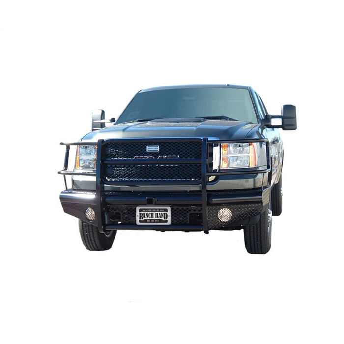 Ranch Hand Legend Series Front Bumper W/ Grille Guard Fits Select 11-1 ...