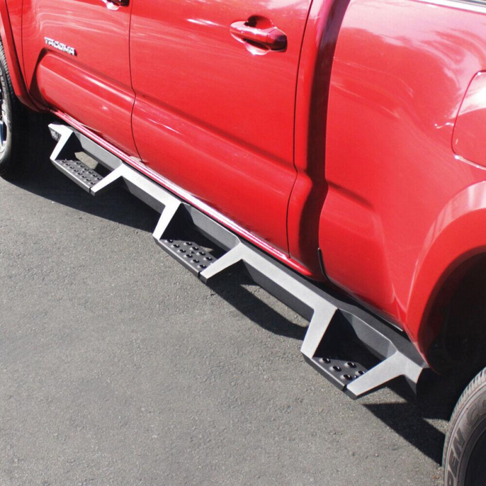 Westin HDX Drop Wheel to Wheel Side Steps Textured Black Steel For Double Cab Model 56-534185