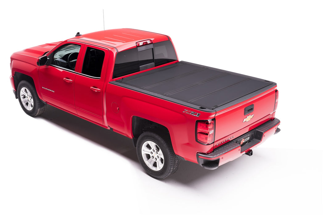 BAK BAKFlip MX4 Hard Folding Truck Bed Tonneau Cover MATTE FINISH Fits 2015-2018 GM Silverado,Sierra & 2019 Legacy/Limited 5.9ft Bed (2014 1500 Only, 2015-2019 1500,2500,3500) Model 448120