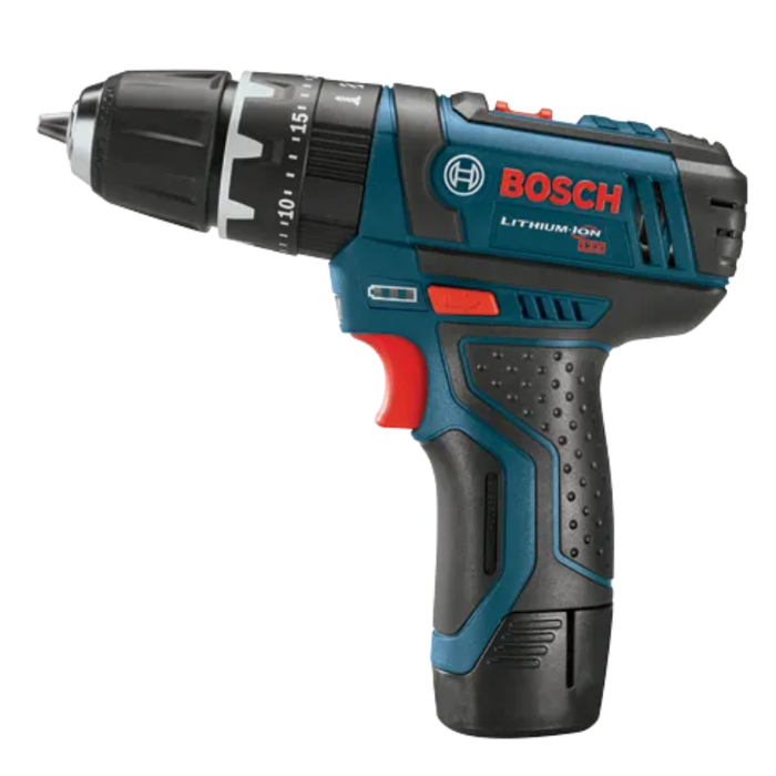 Bosch 12V Max 3/8 In. Hammer Drill/Driver Kit Model PS130-2A