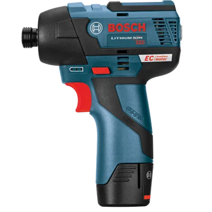 Bosch 12V Max EC Brushless Impact Driver Kit Model PS42-02