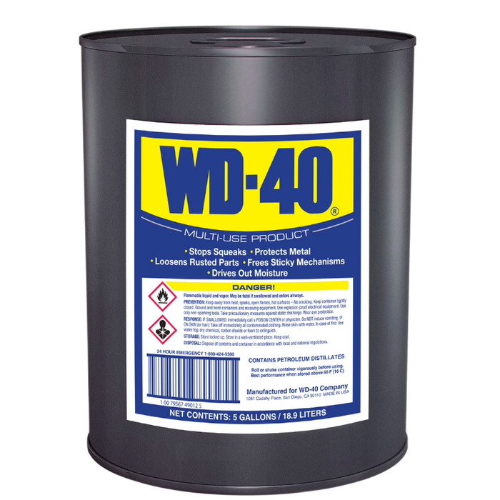 WD-40 Multi-Use 5 Gallon Liq Model 49012