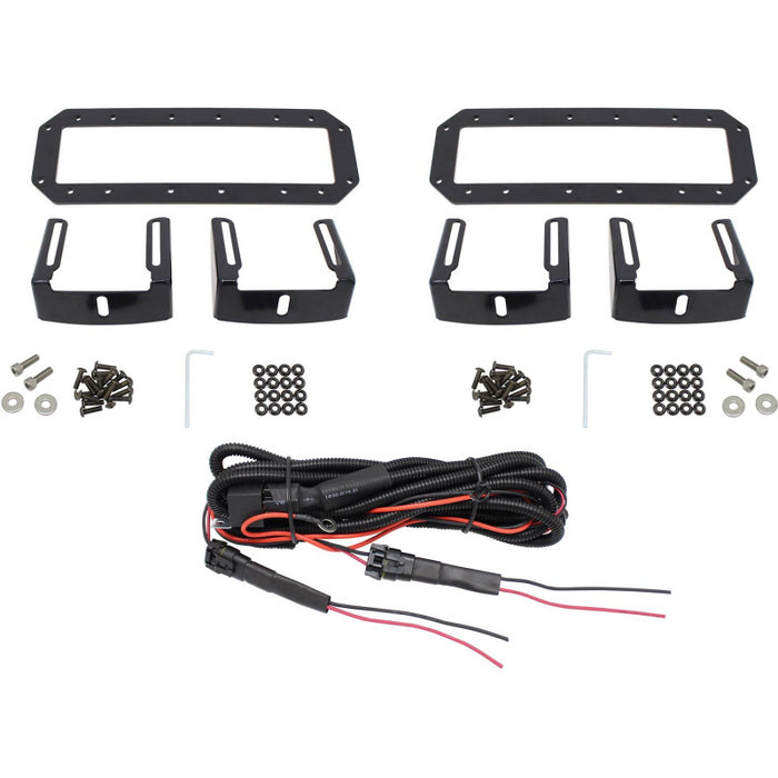 Westin HDX Flush Mount B-FORCE LED Light Kit 10 in. LED Light Bars Model 57-0035