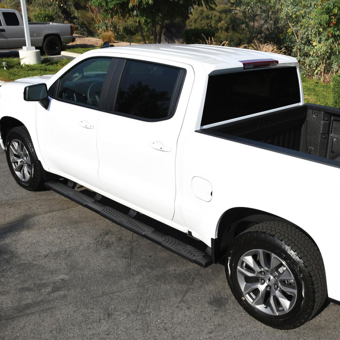 Westin R5 M-Series Wheel to Wheel Step Nerf Bars 5 in. Black Steel Model 28-534685