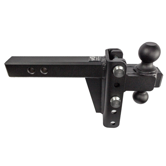 BulletProof Hitches 2.0" Heavy Duty 4" Drop/Rise Hitch Model HD204
