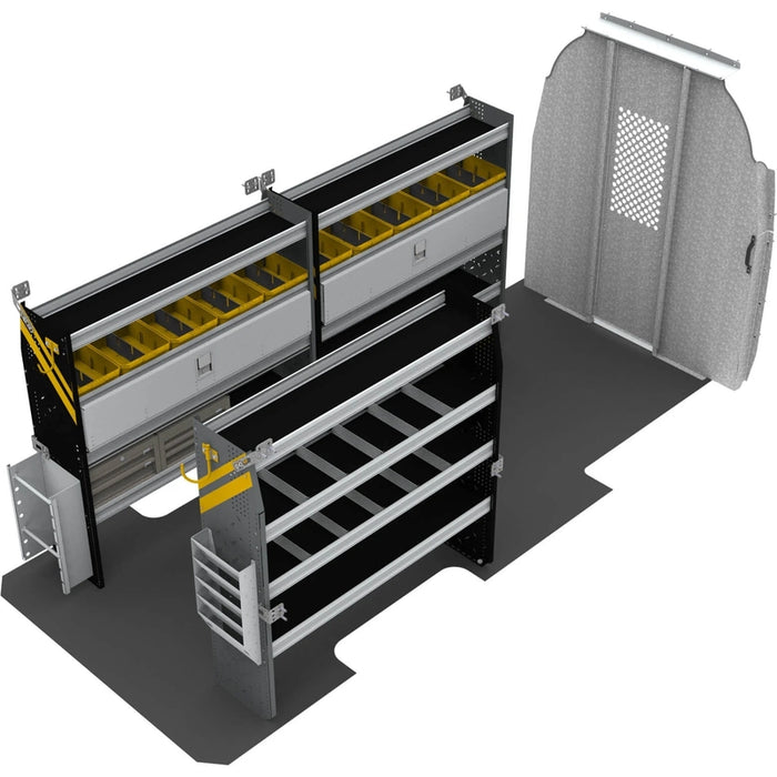 Ranger Design Electrician Van Shelving Package for Mercedes Sprinter High Roof 170" Wheelbase Model DHL-11