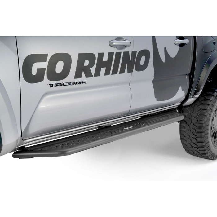 Go Rhino Dominator Xtreme D6 Running boards with Rocker Panel Mounting Kit For Double Cab Only Model D64429T
