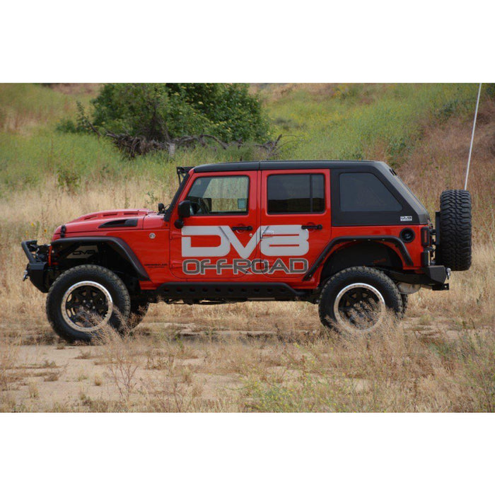 DV8 Offroad 2007-2018 Jeep Wrangler Heat Dispersion Hood Model HDMB07-02