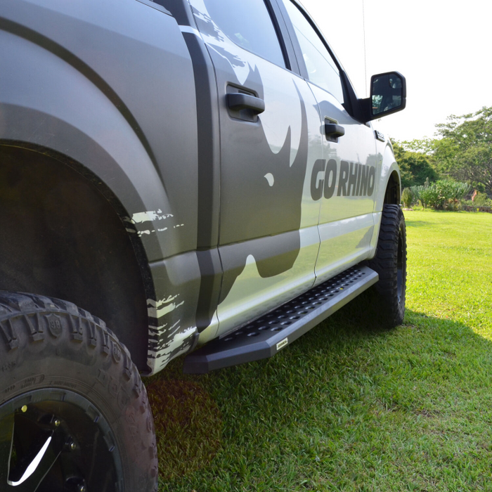 Go Rhino RB20 Running Boards with Mounting Brackets Kit Model 69415087PC