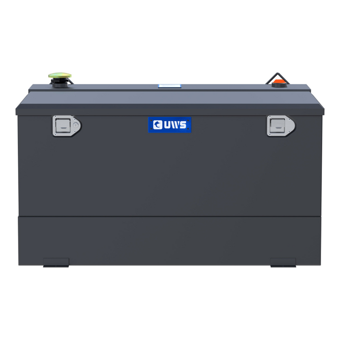 UWS Matte Black 85-Gallon Steel-Aluminum Combo Transfer Tank Model ST-85-COMBO-MB