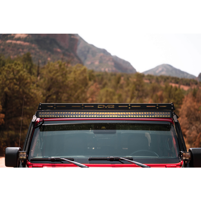 DV8 Offroad 2018-2026 Jeep Gladiator JT ,Wrangler JL 2-Doors Roof Rack Model RRJL-02