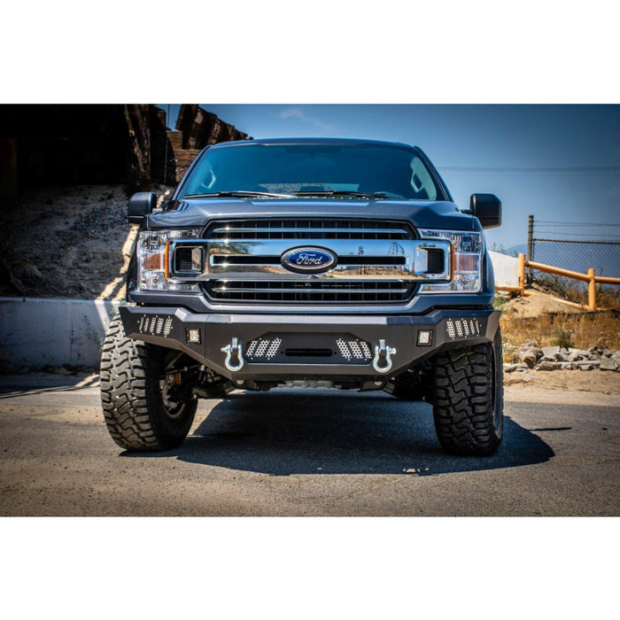 DV8 Offroad 2018-2020 Ford F-150 Steel Front Bumper Model FBFF1-08