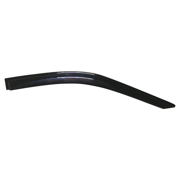 TrailFX Low Profile Side Window Deflector Tape-On Smoke Acrylic Set of 2 Model 8714H