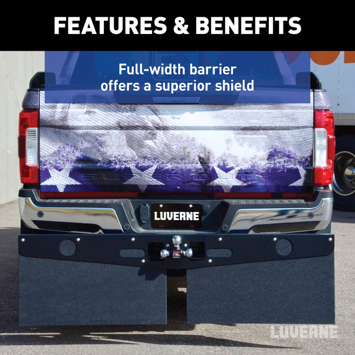 Luverne 20" Long Hitch-Mounted Textured Rubber Tow Guard (Fits 2", 2-1/2" or 3" Shank) Model 255300