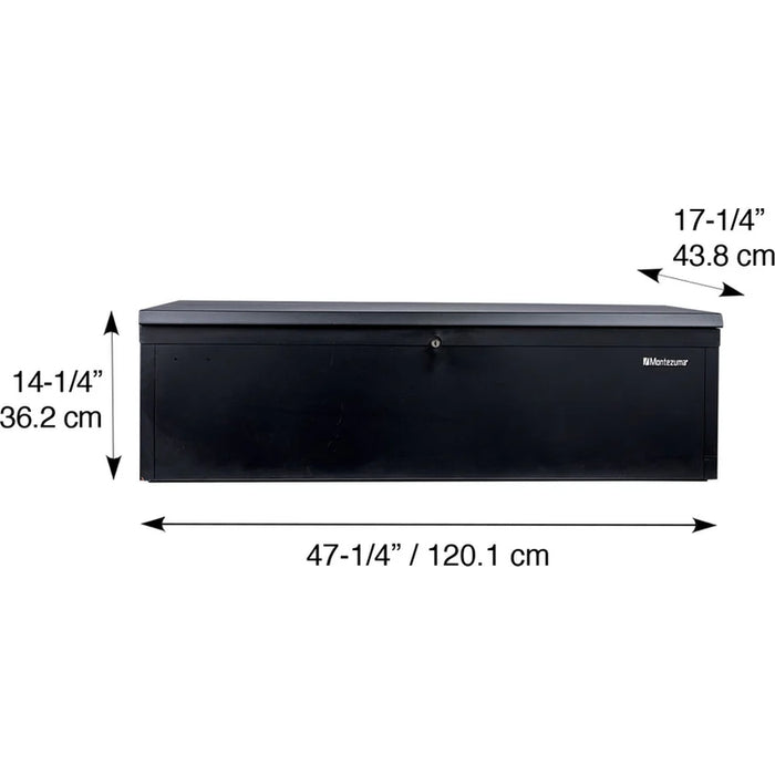 Montezuma 47 In. Steel Utility Box MKDB47B