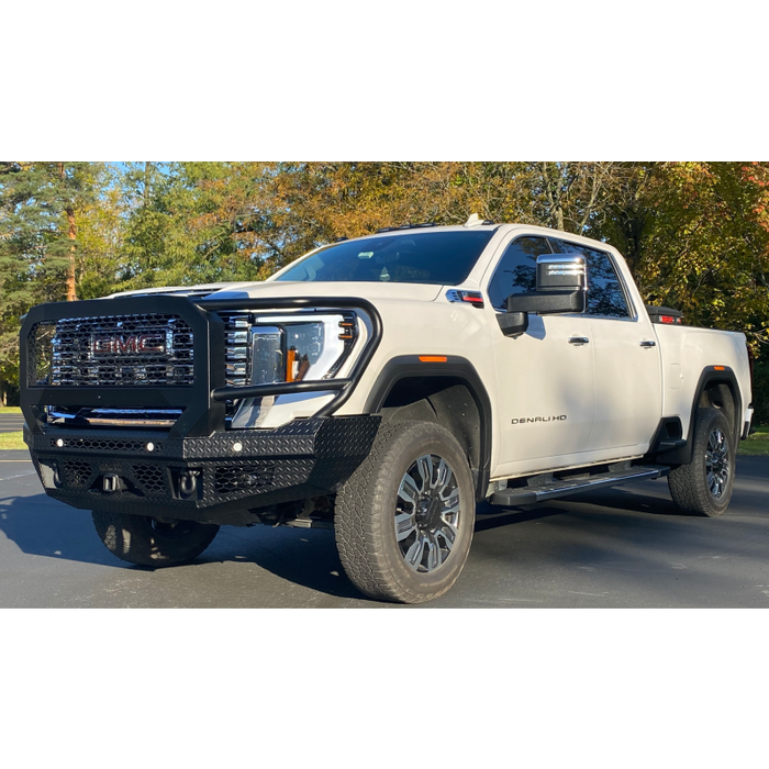 Bodyguard FT Front Extreme - Sensor Cutouts Fog Cutouts Receiver W/ Mesh Grille No Camera Harness Texture Black Powder Coat Model JEG24BYTMN