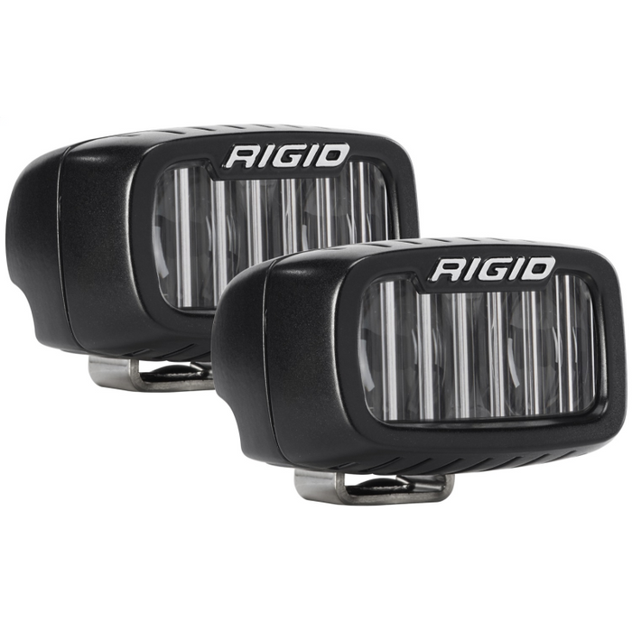 Rigid Industries SR-M Series SAE J583 White LED Fog Light, Pair Model 902533