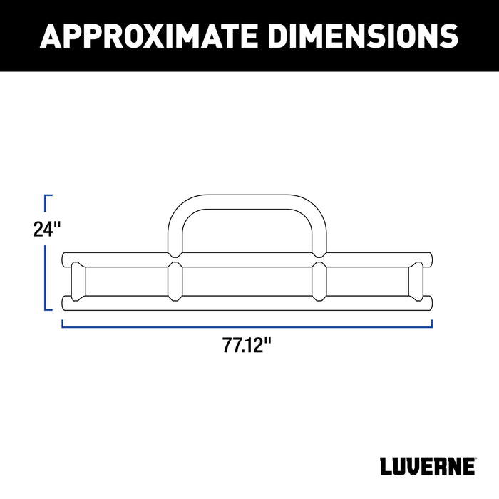 Luverne Tuff Guard Black Stainless Van Grille Guard Select Ford Transit-150 250 350 Model 205530-205920