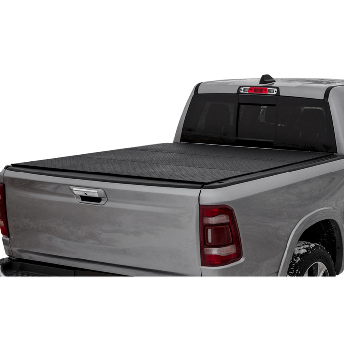 Access LOMAX™ Hard Tri-Fold Cover Black Diamond Mist Finish Single Rail Model B4070019