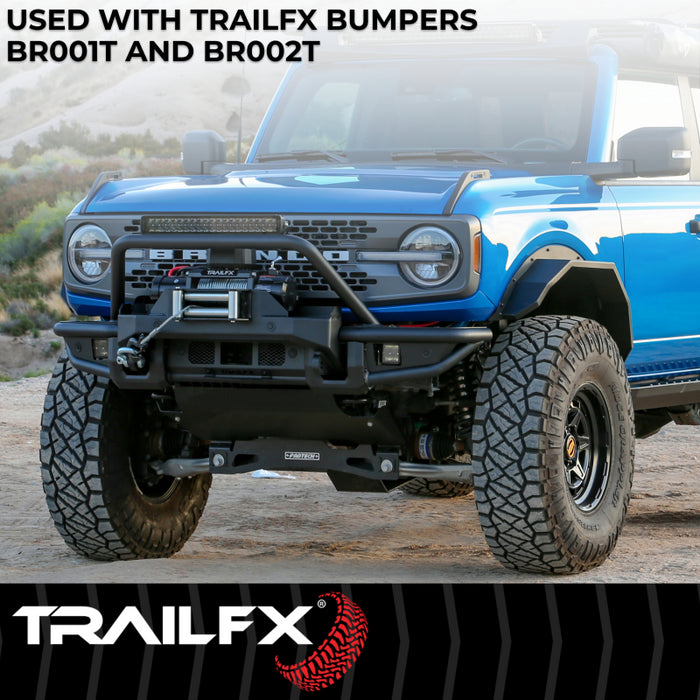 TrailFX Front Bumper Skid Plate Model BR003T