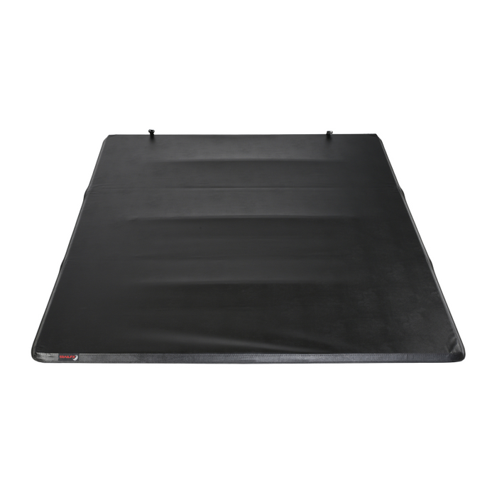 TrailFX Soft Tri-Fold Tonneau Cover Black Vinyl Aluminum Rails Model TFX3008