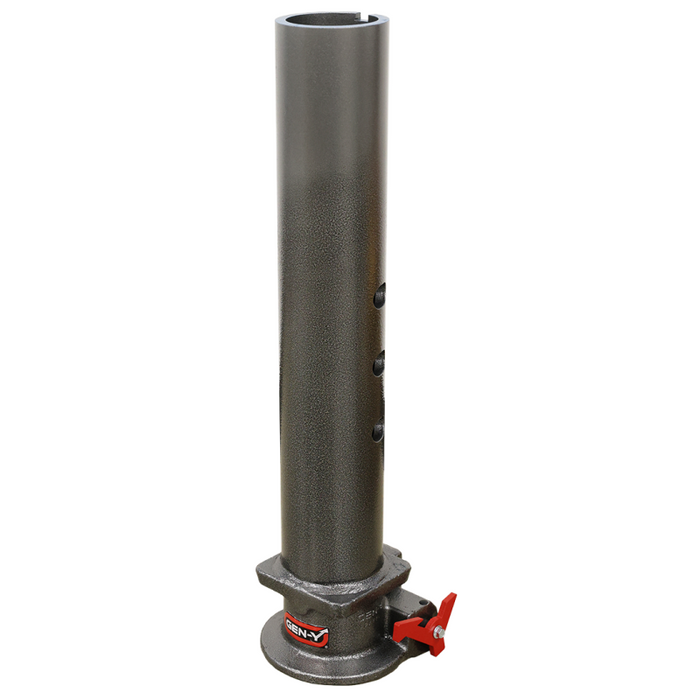GEN-Y The VIKING Gooseneck Static Hitch – SnapLatch 2 5/16" Coupler – 4" RD Tube – 8.5K TW 30K Max Towing Model GH-7102