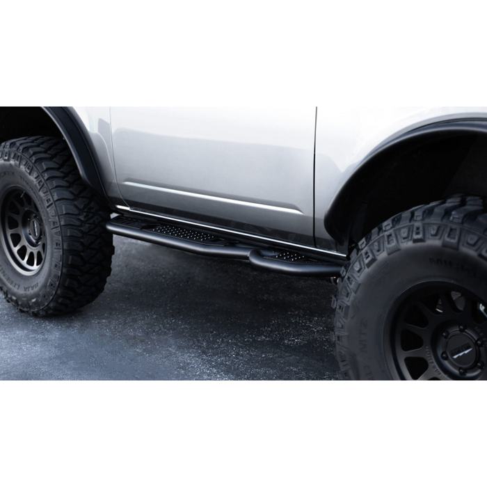 DV8 Offroad OE Plus 2-Door Side Steps Model SRBR-05