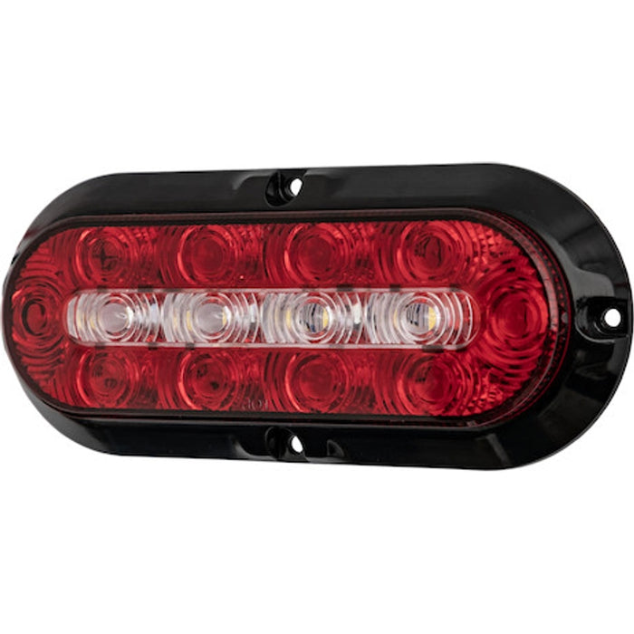 Buyers Products 6 Inch 14-LED Red Oval Stop/Turn/Tail Surface Mount Light Kit Model 5626133