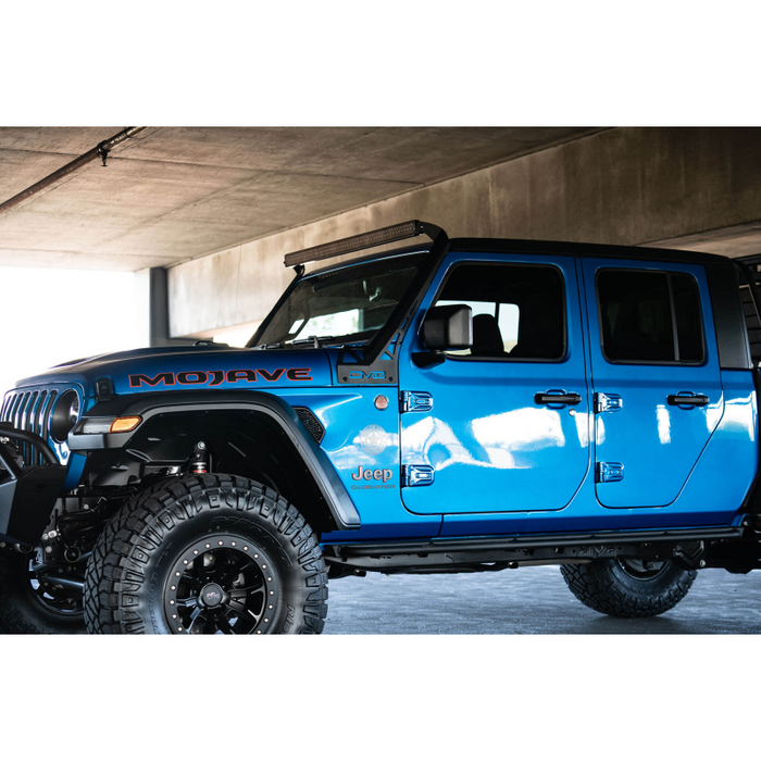 DV8 Offroad 2020-2025 Jeep Wrangler JL JLU 392 Gladiator JT Moj A-Pillar Light Bar Mount Model LBJL-07