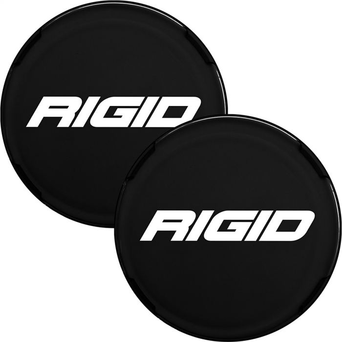 Rigid Industries Light Cover For 360-Series 6 Inch LED Lights, Black, Pair Model 363665