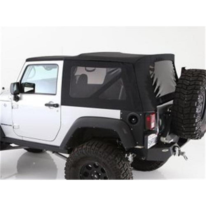 Smittybilt Premium OEM Replacement Soft Top w/ Tinted Windows - Black Diamond (07-18 JK) Model 9074235