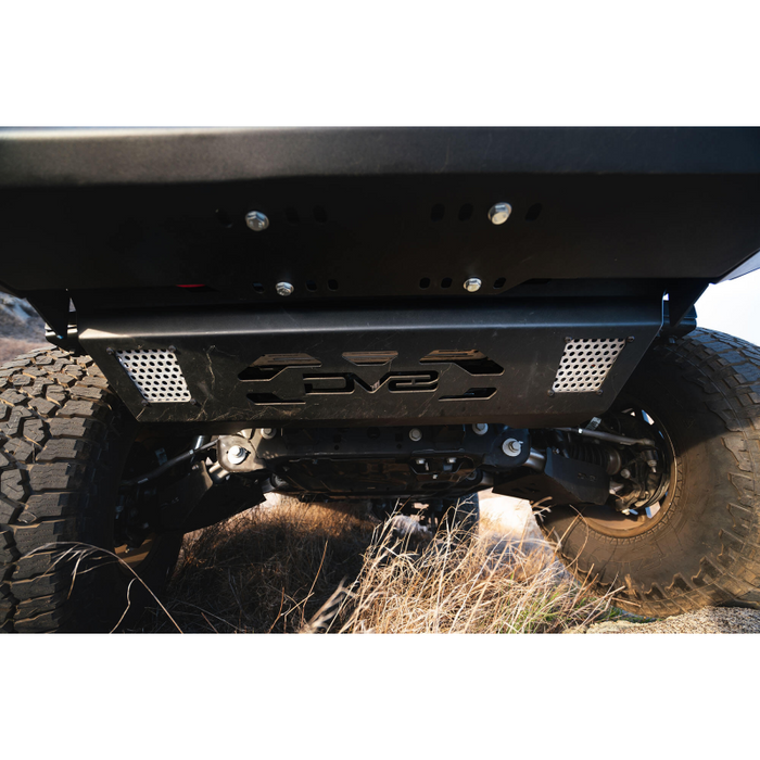 DV8 Offroad 2021-2026 Ford Bronco Steel Front Skid Plate Model SPBR-01