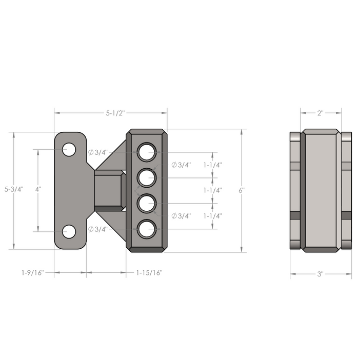 BulletProof Hitches Medium Duty Weight Distribution Adapter Model WEIGHTDIST