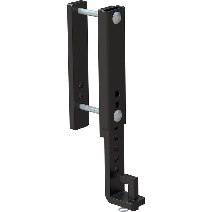 CURT TruTrack Heavy-Duty Adjustable Weight Distribution Hitch Support Brackets (2-Pack) Fits 8-Inch Trailer Frames - 17518 Model 17518