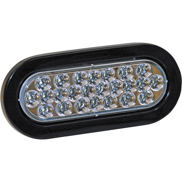 Buyers Products 6 Inch 24 LED Clear Oval Backup Light (Sold in Multiples of 10) Model 5626325