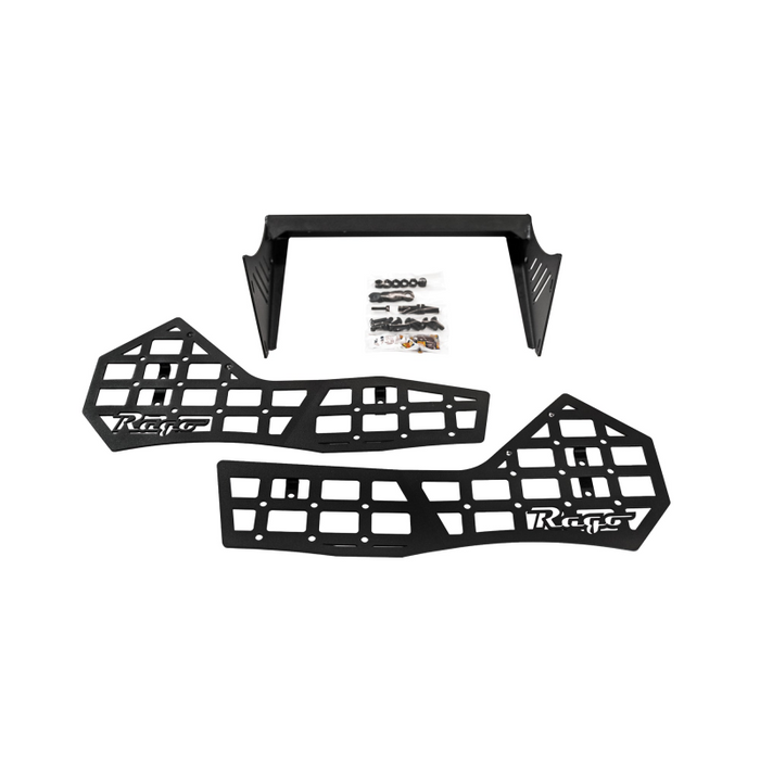 Rago Fabrication 2016-2023 3rd Gen Toyota Tacoma Center Console Molle Storage Panel Model R1619TTAUCCMP