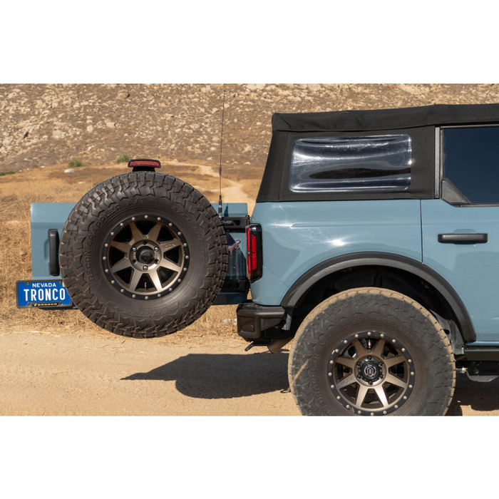 DV8 Offroad 2021-2026 Ford Bronco Tire Carrier Model TCBR-02