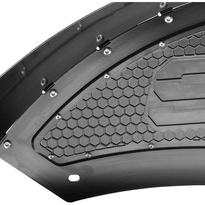 Smittybilt Rear Aluminum Inner Fender Liner Pair - Black (18+ JL/JLU) Model 77986