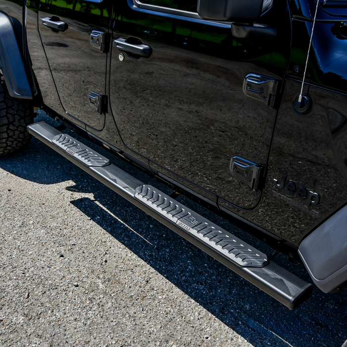 Westin R5 Step Nerf Bars Textured Black Aluminum Model 28-51325
