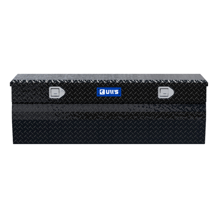 UWS Gloss Black Aluminum 55" Wedge Utility Chest Box Model TBC-55-W-BLK