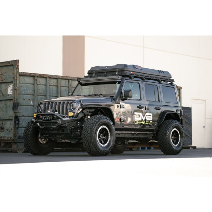 DV8 Offroad 2018-2025 Jeep Gladiator Wrangler Spec Series Front Bumper Model FBJL-09