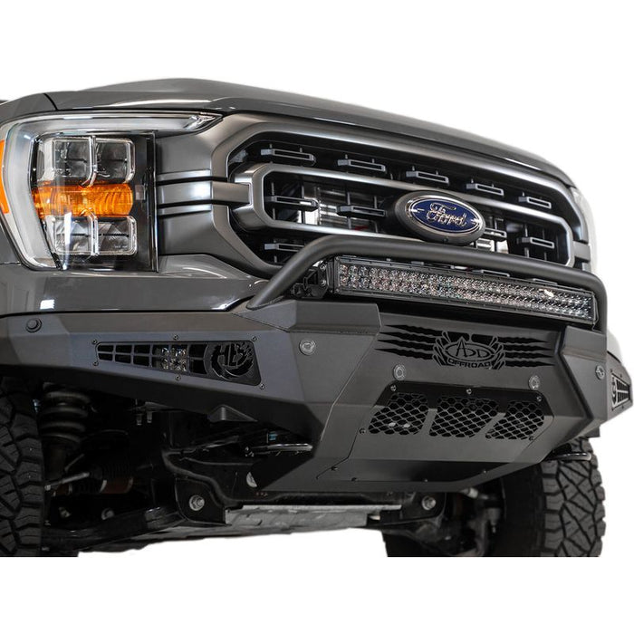 Addictive Desert Designs 21 - 23 Ford F-150 HoneyBadger Front Bumper Model F197431040103
