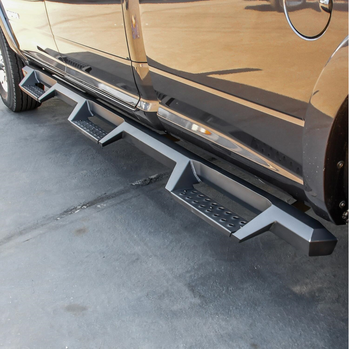 Westin HDX Drop Wheel to Wheel Side Steps Textured Black Steel Model 56-534345
