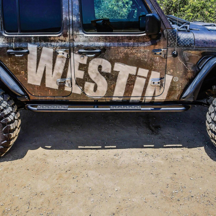 Westin XTS Rock Sliders Textured Black Model 42-14065